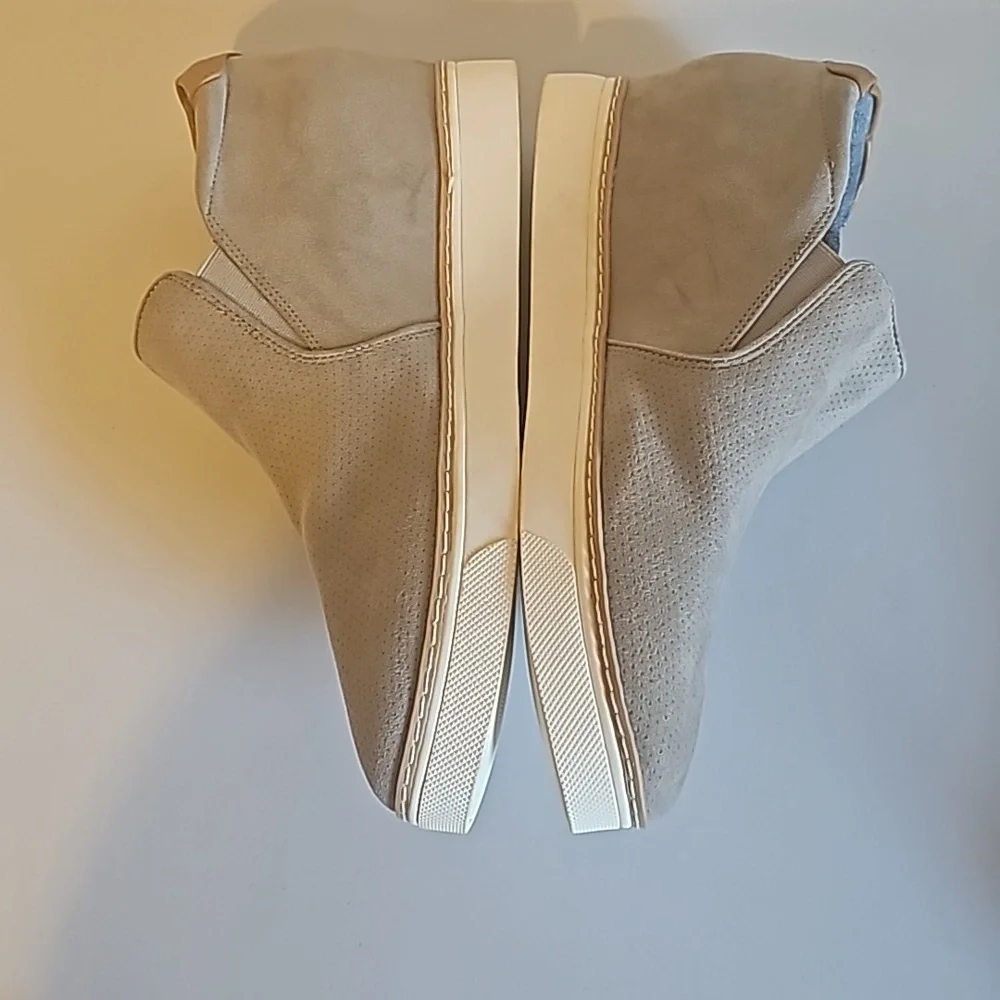 Dr. Scholl's Women's If Only Wedge‎ Slip-On Sneaker Gray Size 11